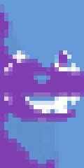 Minecraft Blue and Purple Banner Minecraft Banner