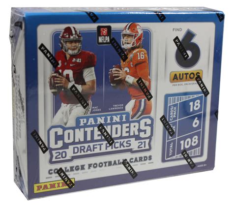 Football Panini Contenders Draft Picks Hobby P B Football