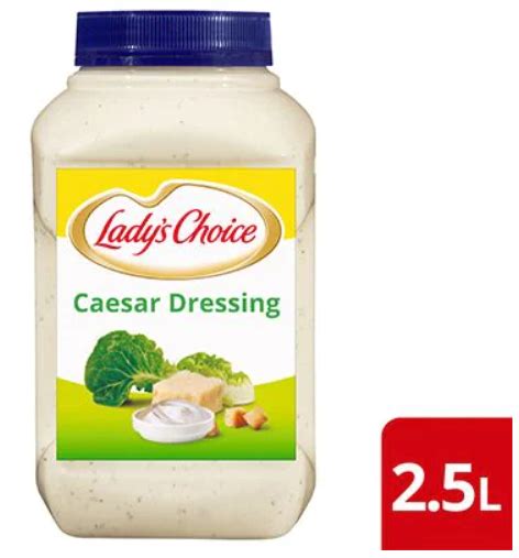 Ladys Choice Caesar Dressing 25l Sold Per Tub — Horeca Suppliers Supplybunny