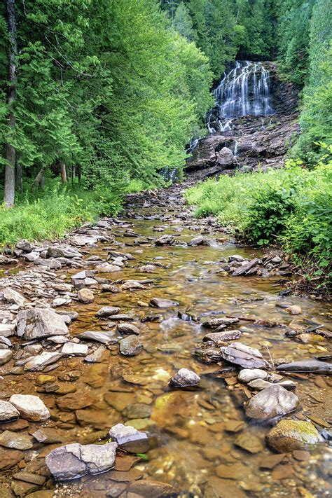 Beaver Brook River And Falls Colebrook New Hampshire Photograph By