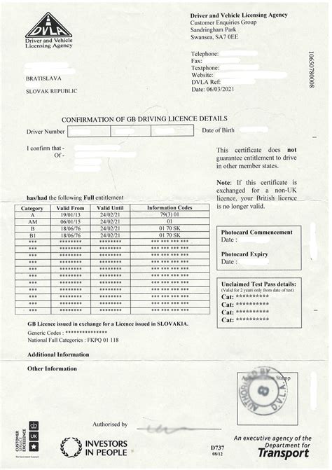 Apostille Dvla Driver And Vehicle Licensing Agency