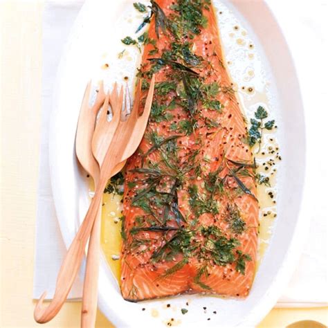 Lachs Aus Dem Ofen Mit Dill Und Estragon Rezept Living At Home