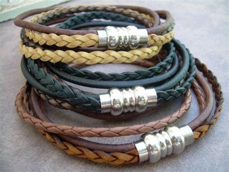 Most Trendy And Cool Leather Bracelets For Men