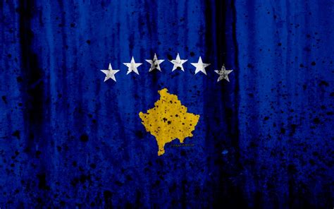 Download Kosovo flag 4k Wallpaper - GetWalls.io