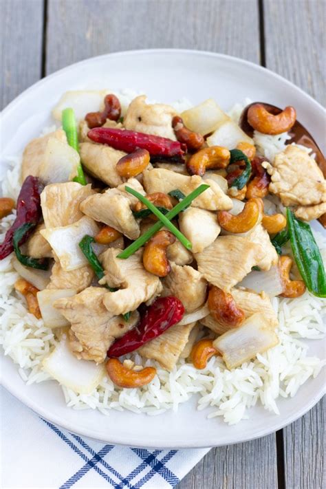 Thai Cashew Chicken Recipe Sidechef