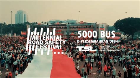 VIDEO HIGHLIGHT EVENT MILLENNIAL ROAD SAFETY FESTIVAL 2019 POLRI YouTube