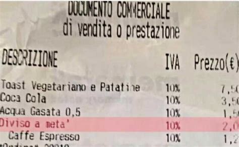 Scontrini Pazzi Le Segnalazioni Pi Assurde Cultweb It