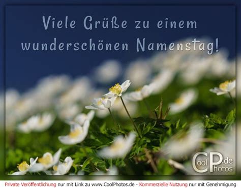 Coolphotos De Viele Grüße Zu Einem Wunderschönen Namenstag