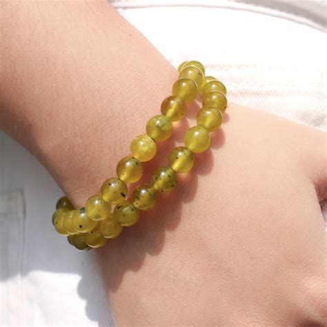 Korea Jade Perlen Edelstein Armband Gute Qualität 8mm