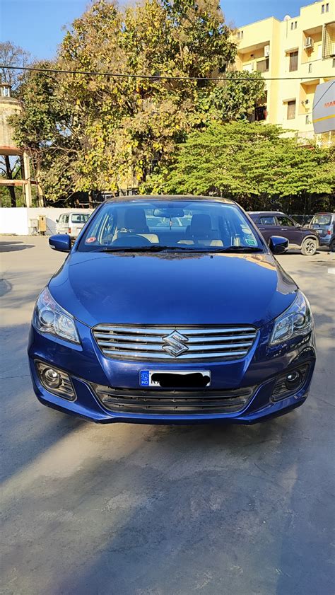 Used Maruti Suzuki Ciaz Alpha Automatic Petrol BS IV In Bangalore 2017