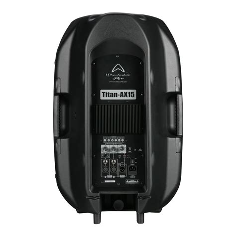 Wharfedale Pro Titan Ax Active Pa Speaker Black Gear Music