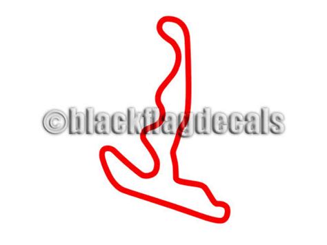 Willow Springs Streets of Willow Springs track map outlines racing road course outine ...