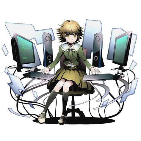 Dangan Ronpa Chihiro Sprite