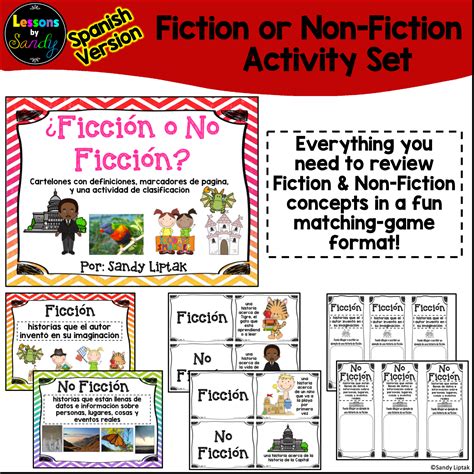 Ficción O No Ficción Lessons By Sandy