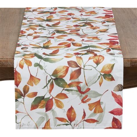 Winston Porter Lakeland Fall Leaf Table Runner And Reviews Wayfair