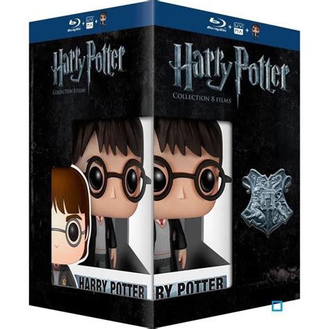 Coffret Blu Ray Harry Potter L Int Grale Films Figurine Funko Harry