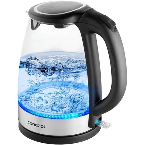 4140 Bouilloire En Verre Avec Filtre Anti Calcaire Amovible 1 7 L