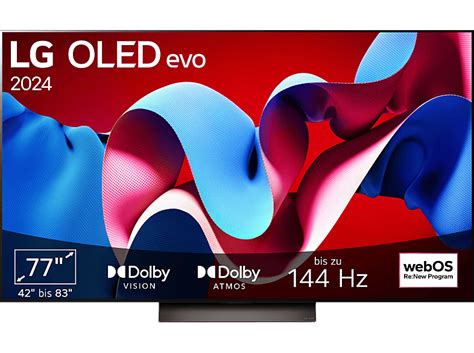 OLED Evo TV LG 77C47LA OLED Evo TV Flat 77 Zoll 195 Cm OLED 4K