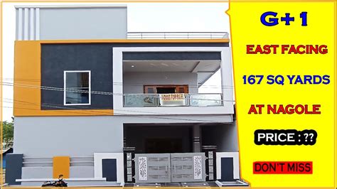 G 1 EAST FACING 167 SQ YARDS INDEPENDENT HOUSE FOR SALE AT