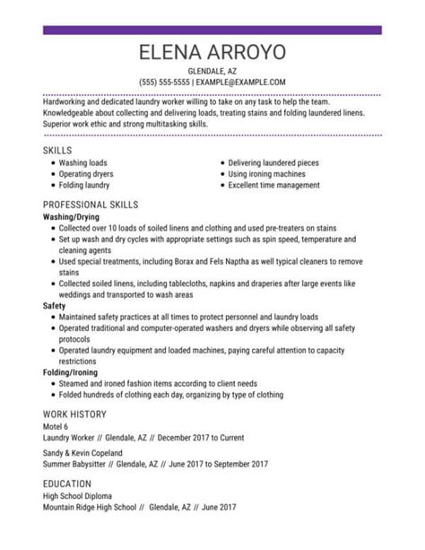 Professional Janitorial Resume Examples Livecareer