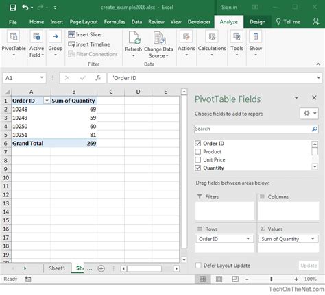 Follow These Easy Steps To Create A Pivot Table In Microsoft Excel