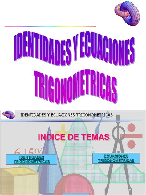 PDF Identidades Y Ecuaciones Trigonometricas 1 DOKUMEN TIPS