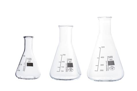 FE053485 Simax Narrow Mouth Conical Flask Pack Of 10 Findel