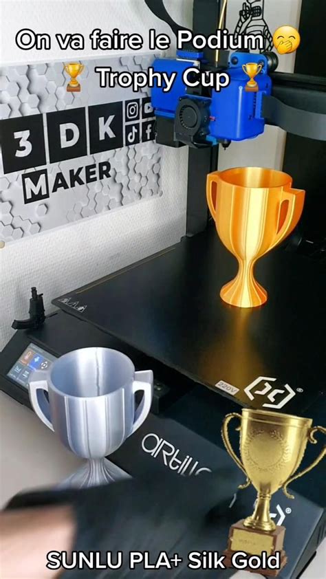 3D Print - Trophy | 3d printing, Trophy cup, Trophy