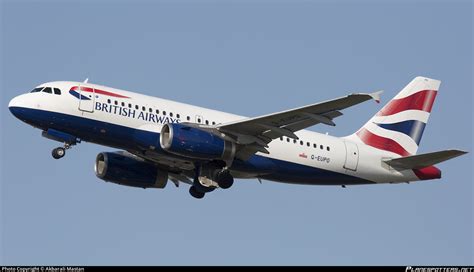 G EUPO British Airways Airbus A319 131 Photo By Akbarali Mastan ID