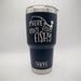 Here Fishy Fishy Engraved Yeti Rambler Tumbler Fishing Father S Day