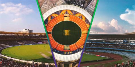 Top Five Largest Capacity Stadiums In India