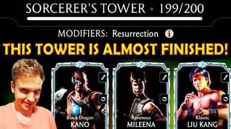 MK Mobile I M ALMOST Done With Sorcerer S Tower Battle 197 Is