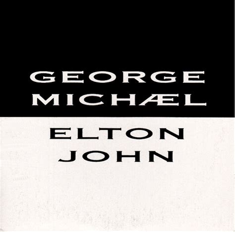 George Michael, Elton John – Don't Let The Sun Go Down On Me (1991 ...