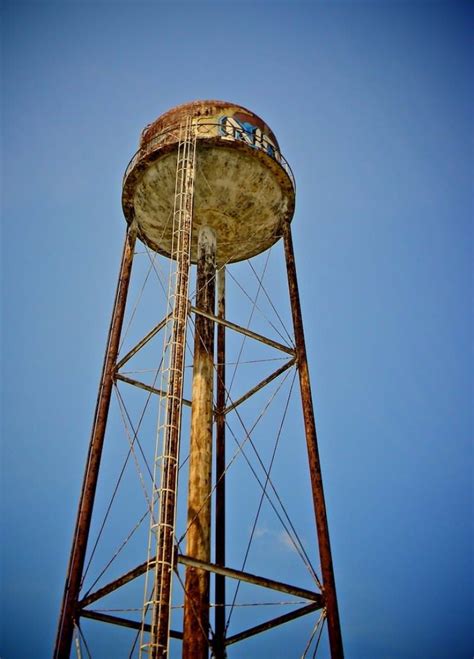 Water Tower Photo Color Photographer James Hough Vacation