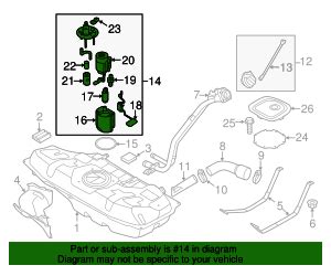 W Fuel Pump Assembly Hyundai Accent Joseph