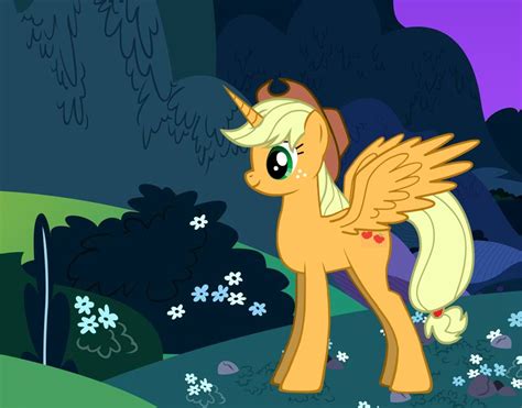 applejack alicorn by shadowcolt7051 on DeviantArt