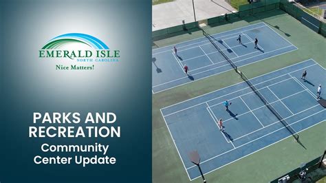 Emerald Isle Parks And Recreation Community Center Updates Youtube