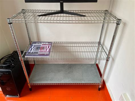 Ikea Metal Shelf Furniture And Home Living Furniture Shelves Cabinets And Racks On Carousell