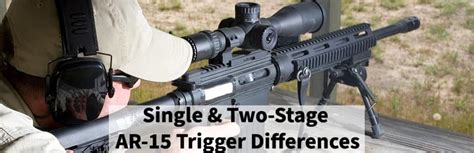 Single Two Stage AR 15 Trigger Differences SSP Firearms