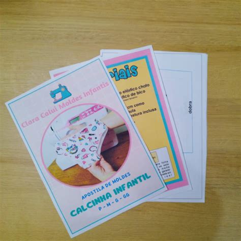 CALCINHA INFANTIL MALHA DE ALGODÃO Claraline Teixeira Costa Hot