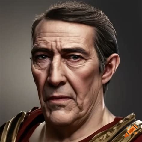 Ciarán Hinds As Marcus Licinius Crassus With A Clean Shaven Face On Craiyon