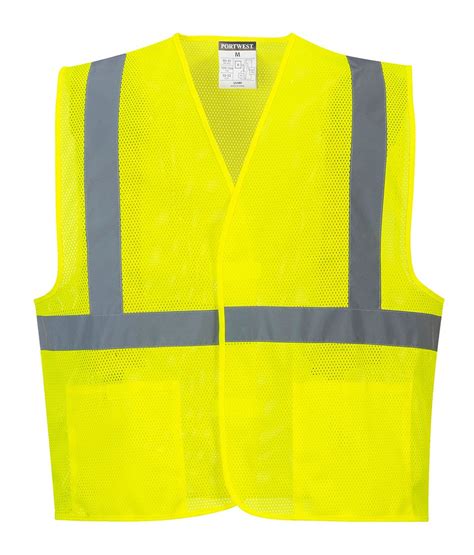 Economy Mesh Vest Safety Vests Trafficsafetywarehouse