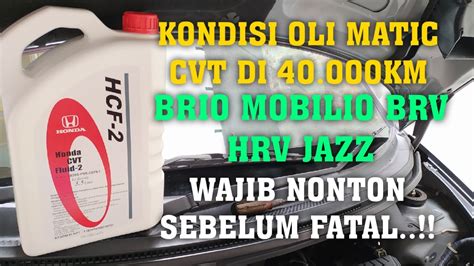 Berapa Liter Oli Transmisi Honda Brio Pintermekanik