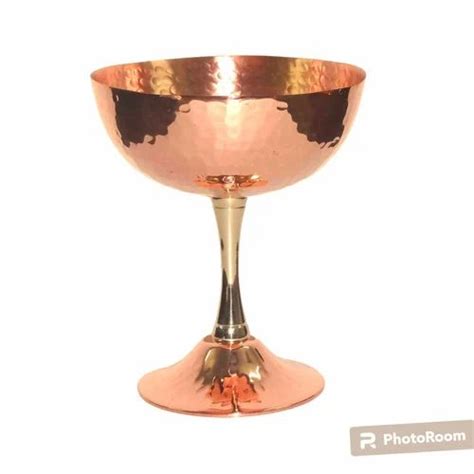 Hammered Copper Wine Goblet At Rs 430 Piece Katghar Moradabad ID