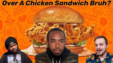 The Popeyes Chicken Sandwich Murderer Reaction Wavywebsurf Youtube