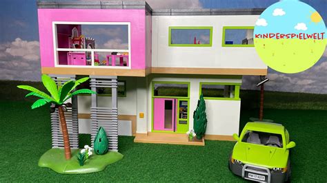 Playmobil Moderne Luxusvilla Aufbau Youtube