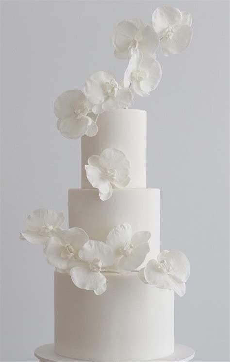 White Wedding Theme White Wedding Cakes Elegant Wedding Cakes