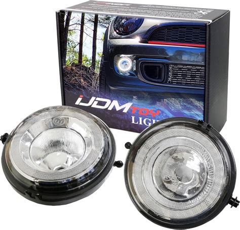 iJDMTOY Exact Fit Luces LED de Xenón blanco antiniebla de alta