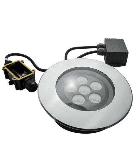 FARETTO CALPESTABILE INCASSO LED 11 W IP67 3000K SEGNAPASSI FORO 150MM