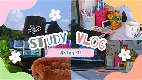 Morning Study Vlog📚note Taking ️productive📜8am To 1pm🌞vlog 01